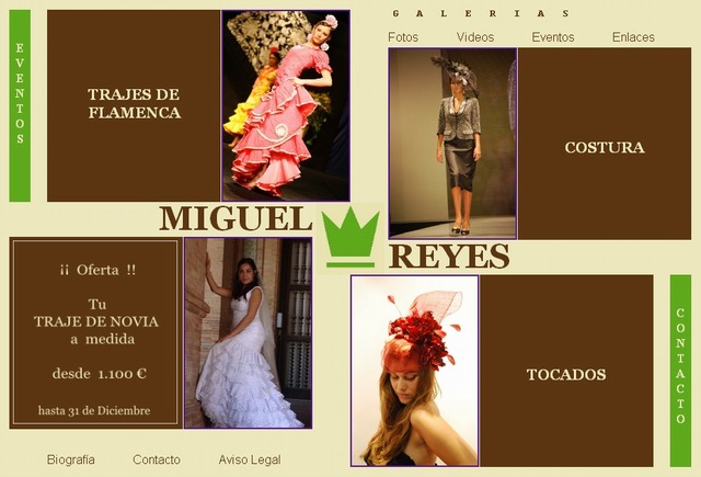 Página MiguelReyes.es